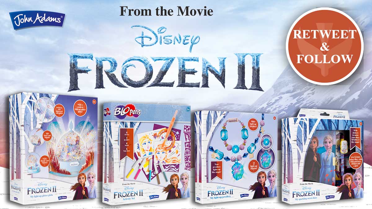 For your chance to #WIN some #Frozen2 goodies, Retweet and follow us! Closes 6.07.20. #FreebieFriday 

One winner picked at random.
Winner will be privately messaged.