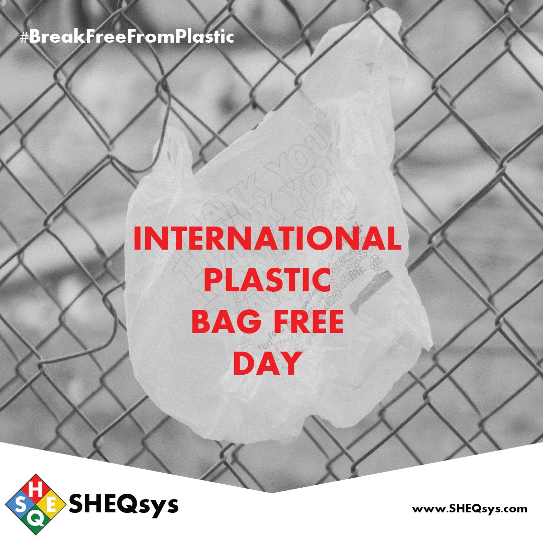 SHEQsys's tweet photo. #InternationalPlasticBagFreeDayβ»οΈ
Did you know around 1 million plastic bags are used around the world every minute?
#BreakFreeFromPlastic β
#PlasticBagFree #PlastiBagFreeDay #NoPlasticBags #SayNoToPlasticBags #Plastic #HelpOceans #HelpEnvironment #PlasticPollution #DoYourPart https://t.co/5FCsRJCSqF