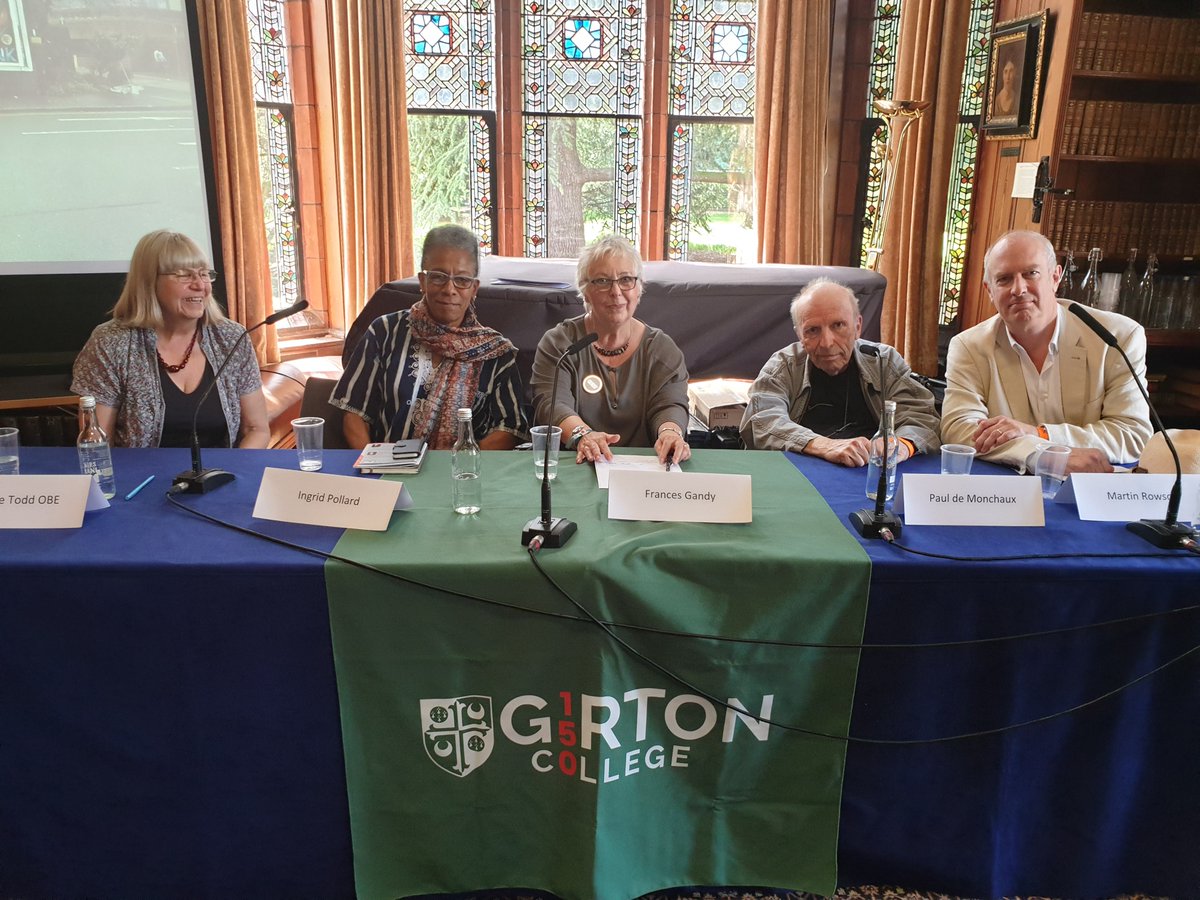 Colm O'Shea,  @KamiarMohaddes,  @_mia_gray, Daphne Todd ( @RP_portraits), Frances Gandy, Ingrid Pollard,  @MartinRowson, Paul de Monchaux, Dame Rosalyn Higgins, Karen Lee, Lady Arden ( @UKSupremeCourt), Christine Webb,  @adamcrothers,  @malcolmguite,  @GrevelLindop, Hazel Mills, 7/n