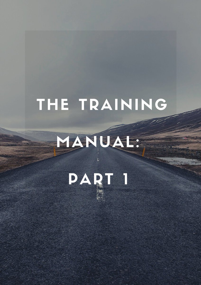 Interested in building your fitness? 

I have the experience to help you! 

Checkout my Training Manual: Part 1 for more
