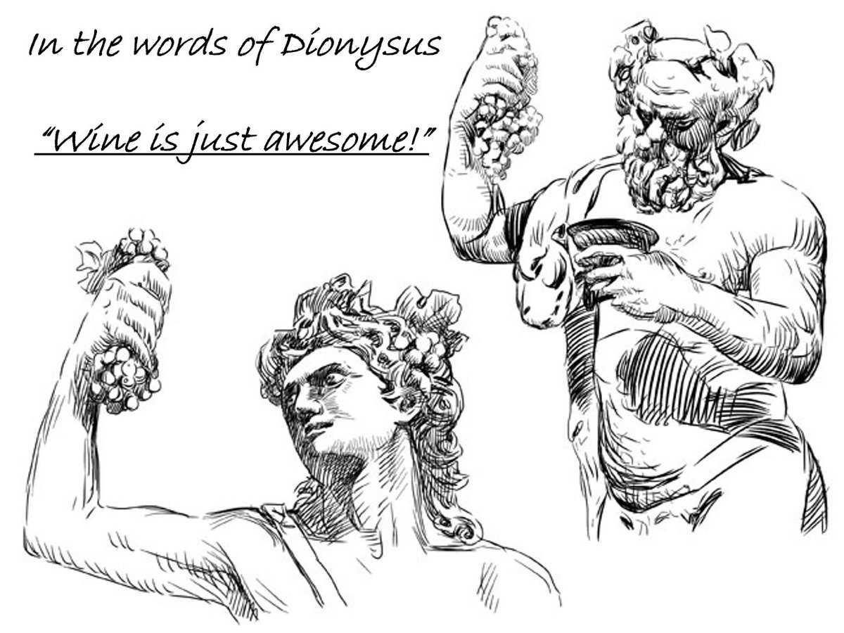 Fronisi1's tweet photo. Well.... I'm not sure it is a direct quote, but I'm sure it went a little something like this!
#wine #winetraining #winetasting #winelover #winetime #wineoclock #london #athens #greece #surrey #richmond #dionysusknowshisstuff #hamptonhill #alwayswinetime #wineingreece #greekwine https://t.co/vBwfA7Gxe8