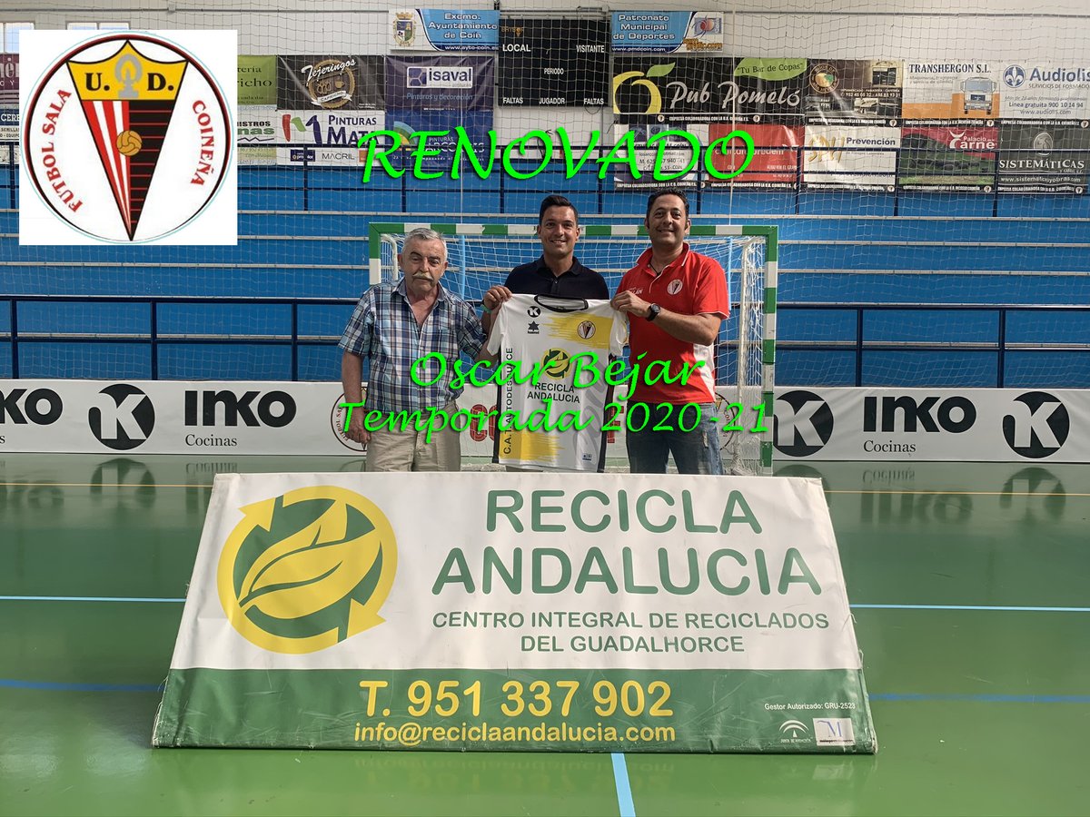 udcoinfs's tweet photo. Empezamos con las renovaciones de jugadores y el 1º en hacerlo es @okas_14 Oscar Béjar, muy importante para el club.
Gracias por confiar en este club y este proyecto. https://t.co/3cecz88jtp
