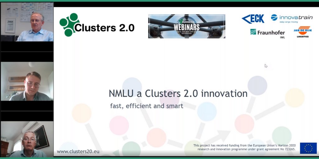 ➖1️⃣ transition point
➖5️⃣0️⃣% loading bay time
➖5️⃣0️⃣% transhipment cost
➕2️⃣0️⃣% load efficiency
How did #NMLU make this possible❓ Watch the webinar with @FraunhoferIML <a href="/VanEckGroup/">Van Eck</a> #Innovatrain <a href="/jdrlogistics/">janderijklogistics</a> 📽▶bit.ly/2yoSvxR

@inea_eu