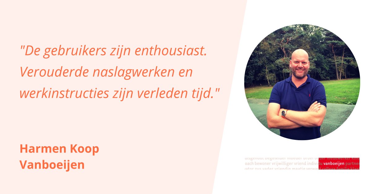 crisis_connect's tweet photo. Nu op onze website: een artikel over onze relatie @Vanboeijentweet. @harmenkoop vertelt waarom zijn zorgorganisatie ervoor heeft gekozen om met de app te werken. Ook deelt hij hoe de app is ingericht voor teamleden. Inspiratie opdoen? https://t.co/1I0kHDZFwC https://t.co/X0NHEdxrWG