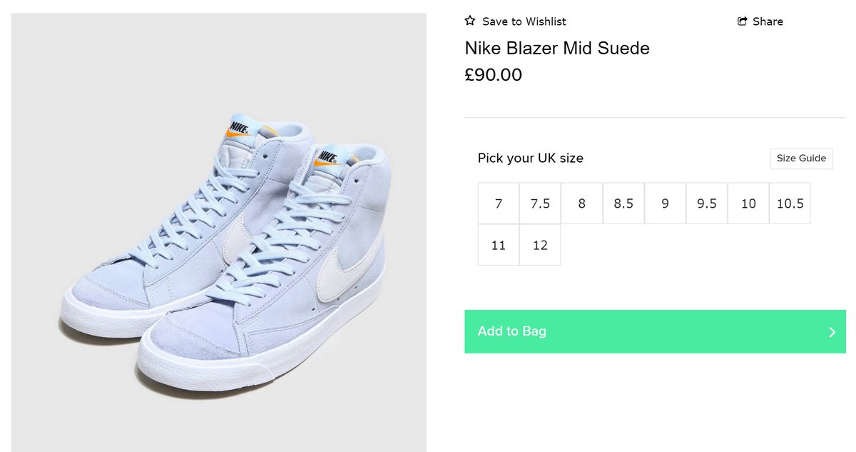 nike blazer mid 77 hydrogen blue