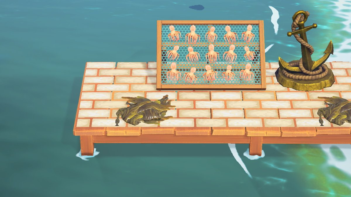 fumikkage's tweet photo. GARDEZ VOS WAKAME
 #AnimalCrossing #ACNH #NintendoSwitch https://t.co/1UyTe10XLM