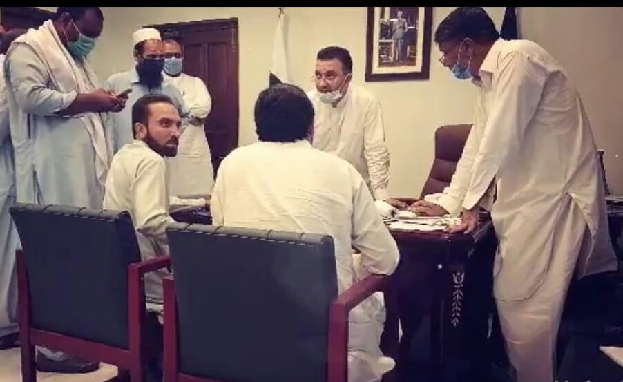 PYPforyouth's tweet photo. Pak Youth parliament Khyber Pakhtunkhwa Youth Minister For Higher education Haji Akbar Meeting with Special Advisor to CM KP For Higher Education khaliq Ur Rehman. 
@Shafqat_Mahmood
#PYP
#Pak_youth_parliament
#FutureLeadersOfPakistan
#ProudOfNation
#PYP4PAKISTAN
#PYP4Students https://t.co/eAntXezEJl