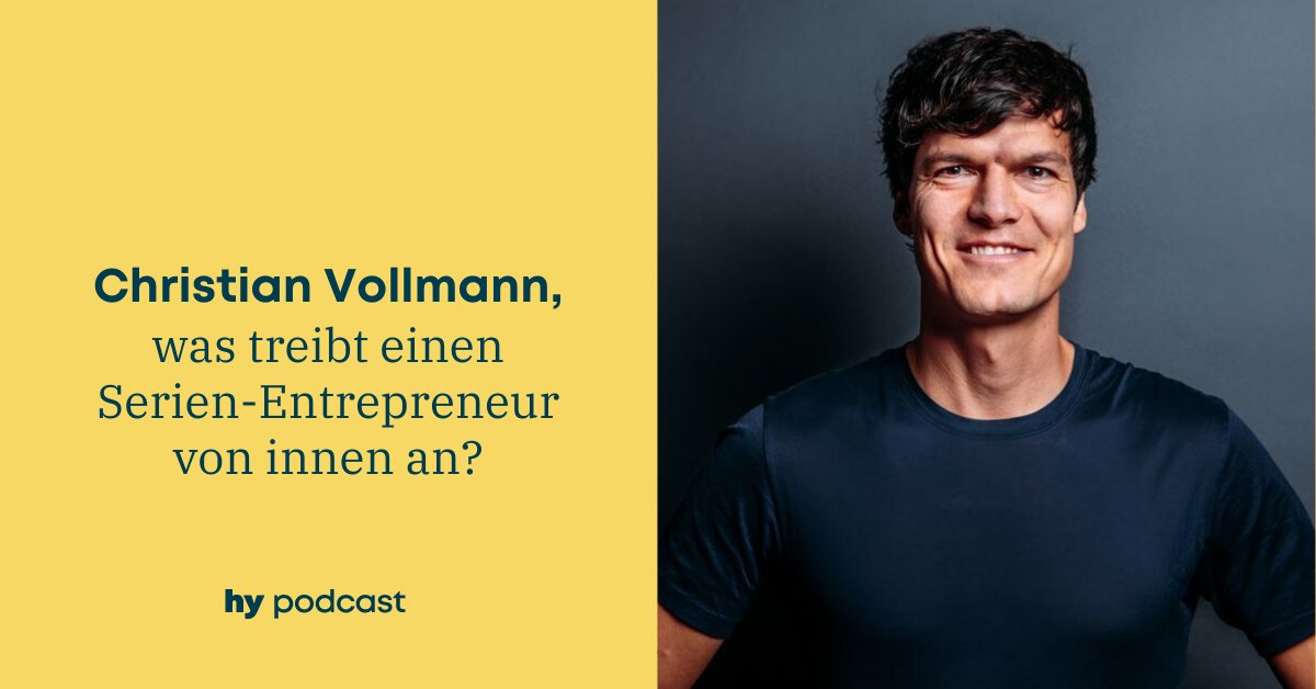 hyberlin's tweet photo. Diese Woche im #hypodcast: Serien-Entrepreneuer
@calroo1. Mit @ChristophKeese spricht er über das Erfolgsrezept von @nebenan_DE, warum Gründen eine sehr persönliche Sache ist und wie er bei Investitionen vorgeht. https://t.co/7xCulpW27r #Entrepreneurship #socialimpact #startup https://t.co/RWI3UK4sVK