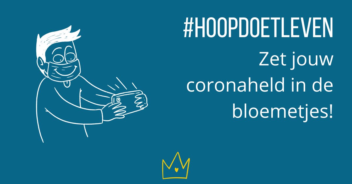 Tijdens de coronacrisis zagen we heel wat alledaagse helden opduiken. Ken jij zo iemand en wil je die in de bloemetjes zetten? Deel het verhaal voor 21 juli op hoopdoetleven.be en wie weet mag jouw held op audiëntie bij de koning! #HoopDoetLeven