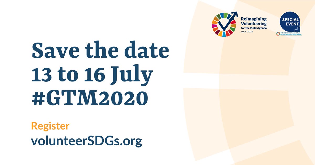Aimalferoz_UN's tweet photo. Want to have your voice heard: 

Join over 3,000 registered participants at #GTM2020:  Reimagining Volunteering for the 2030 agenda. 

Don't miss inspiring discussions!

Register now  👉 https://t.co/WU7WJO1MeN 

#VolunteerSDGs

@UNVolunteers @ifrc @UNDESA https://t.co/EP9uhzW7yS