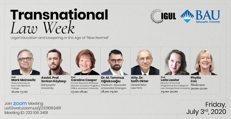 Transnational Law Week 5. gün etkinliklerine @bauigul Instagram hesabındaki profil linkinden katılabilirsiniz. https://t.co/QZdEZfKOZE