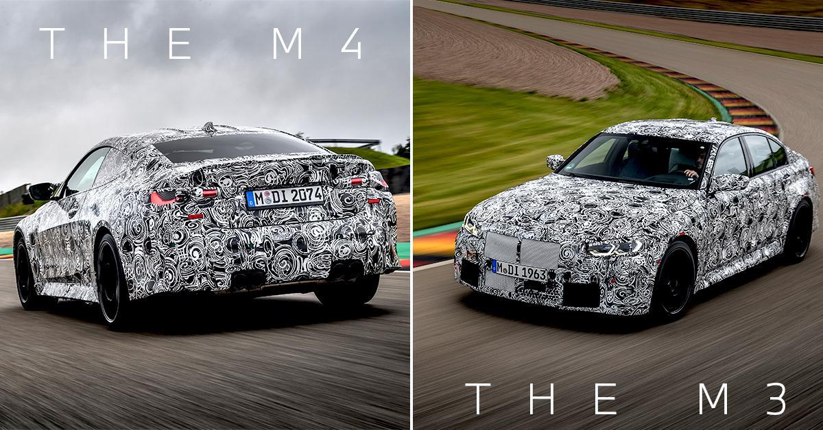 JKC_BMW's tweet photo. The brand-new BMW M3 and M4 are in the final stages of testing at the Sachsenring ahead of their unveiling in September 2020. Stay tuned. https://t.co/mVb0xIITUq
