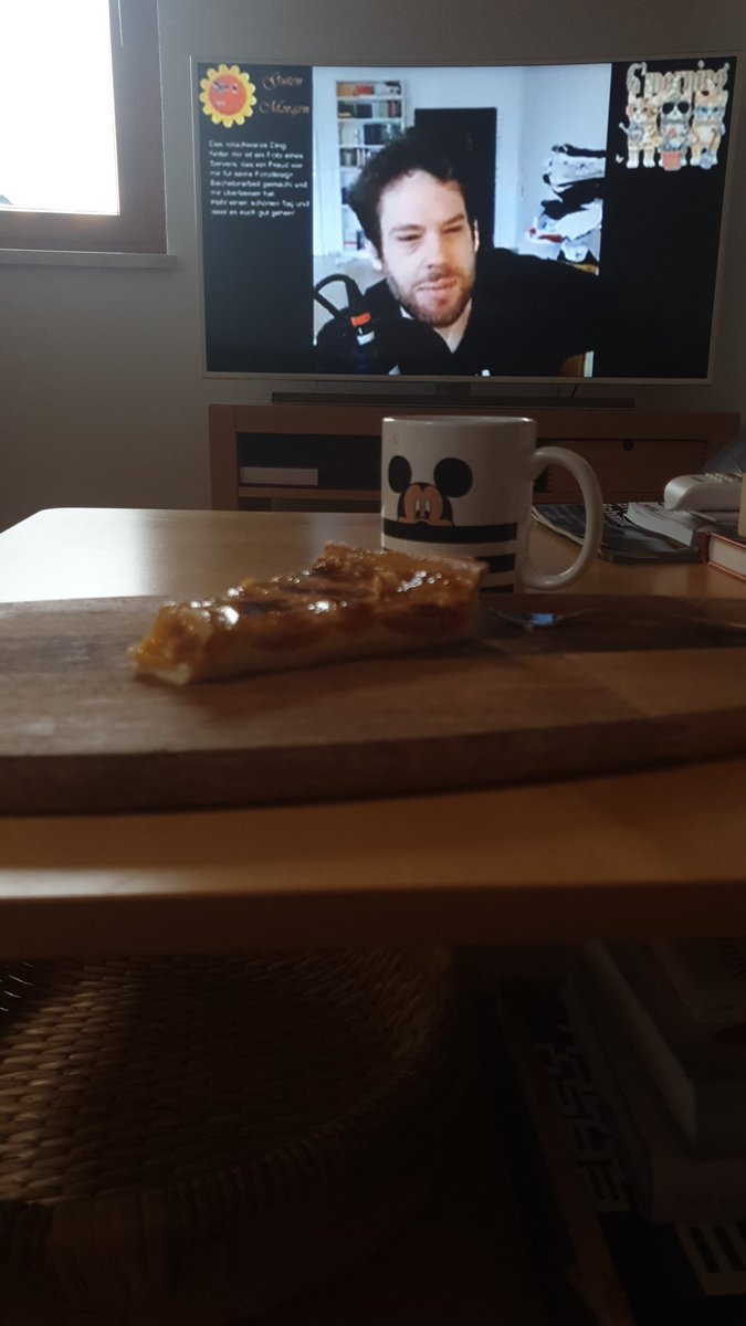 Käsekuchen und #moinmoin #moinmoinmoin #rbtv