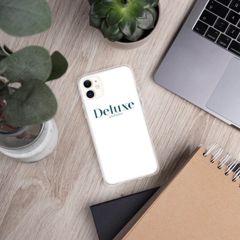 Avaliable for any iPhone or Samsung Phone and with a clear or coloured background - you need phone cases in your uniform range!