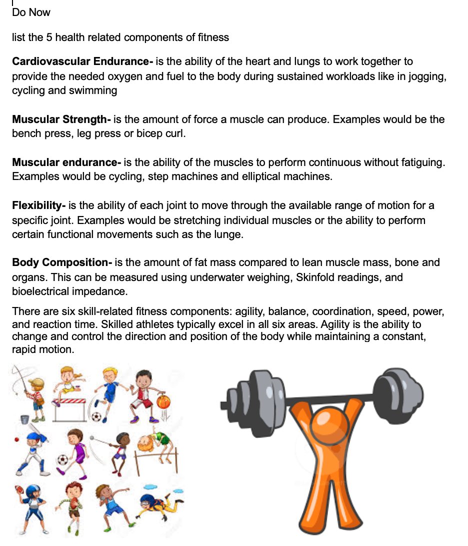 Great work from Gow in Y7 for this weeks PE homework!