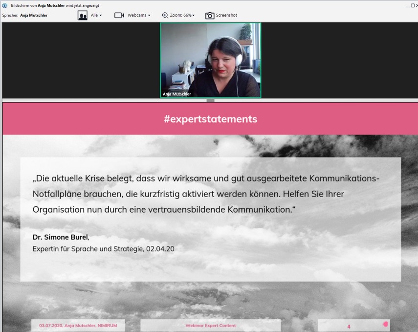 verkehrssozi's tweet photo. #truecontent Jetzt tue ich zu hören und am #thoughtleadership Webinar von @NIMIRUM_Agentur und @An_Mut teilnehmen. #ff #expertstatements @Hypermotionfair https://t.co/dZ6WYabOZn