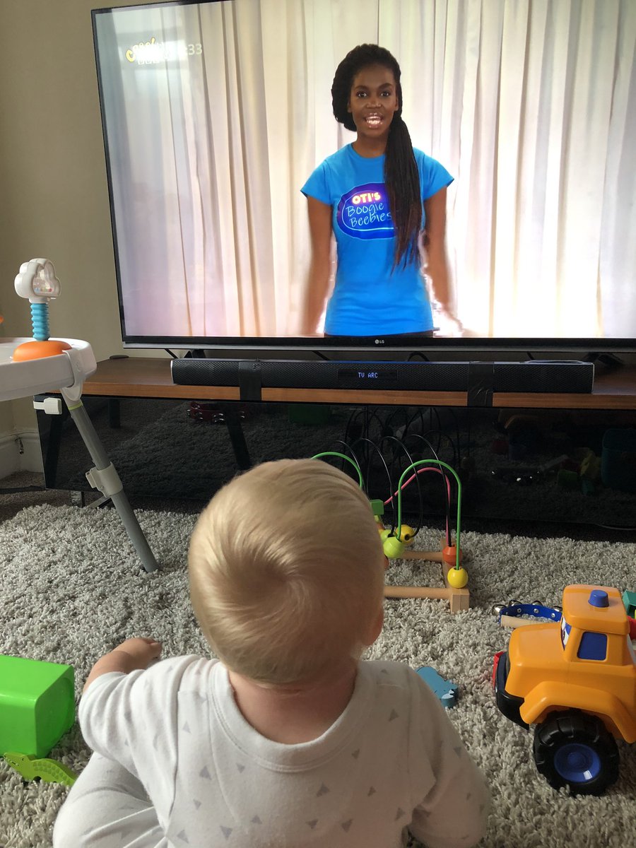 vickic1984's tweet photo. @OtiMabuse my little boy loves you on Ceebebies.....though this morning he was happy just bopping along rather than getting up and dancing! https://t.co/yYlOppZ5BA