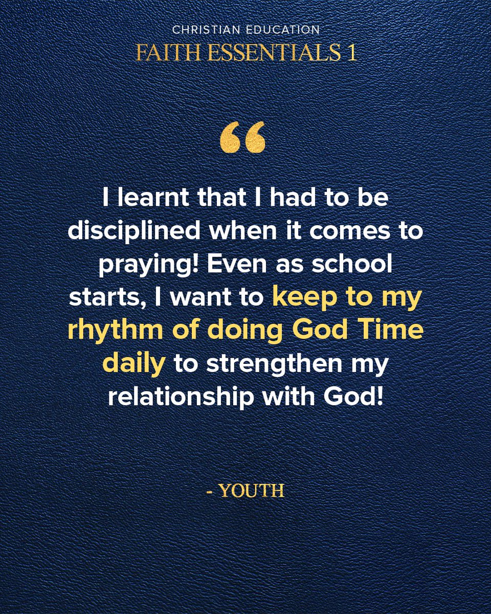 HOGC's tweet photo. We’ve heard loads of good news about how Faith Essentials 1, our online bible study, has helped people grow in God! 🤩 

Check out what some of our members had to say!

#FaithEssentials #ESSENTIALSindeed https://t.co/X8taIqGMyN