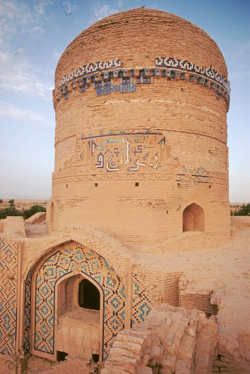  #Shrine of the  #Timurid  #princess "Tomân Agha" in  #Herat  #Khorasan Most likely built in the 15th century.