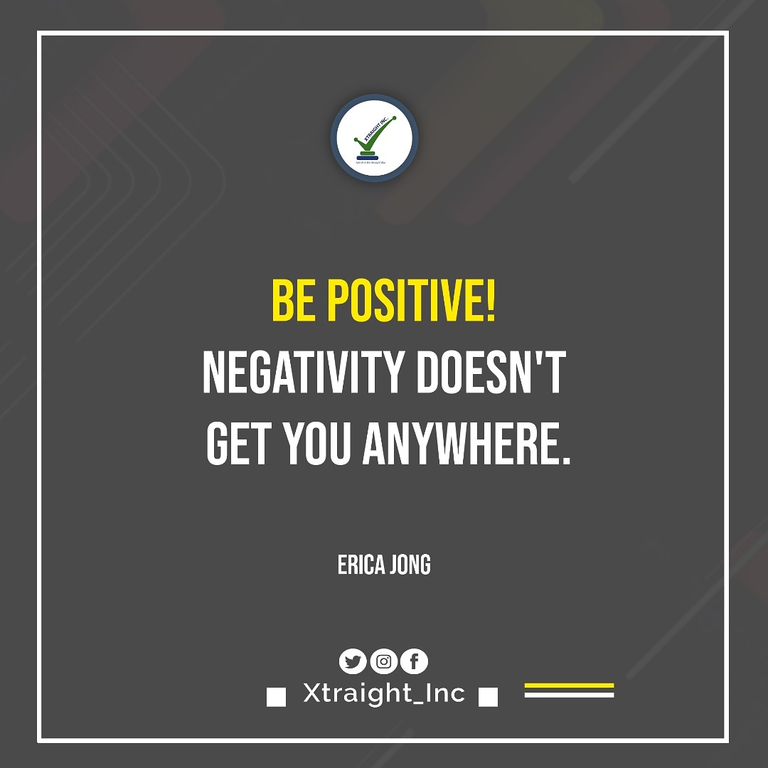 XtraightInc's tweet photo. At the end of it all, it's about being positive. In all your thinking and actions, BE POSITIVE 💥

#WeekendOnTheEdge 
@xtraight_inc https://t.co/lN9flQ5Flu
