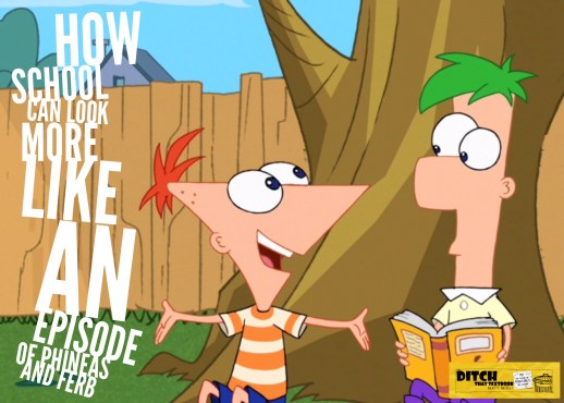 jmattmiller's tweet photo. How school can look more like an episode of Phineas and Ferb

https://t.co/XBoOT5k7lO

 #ditchbook https://t.co/pq0CVYlYtW