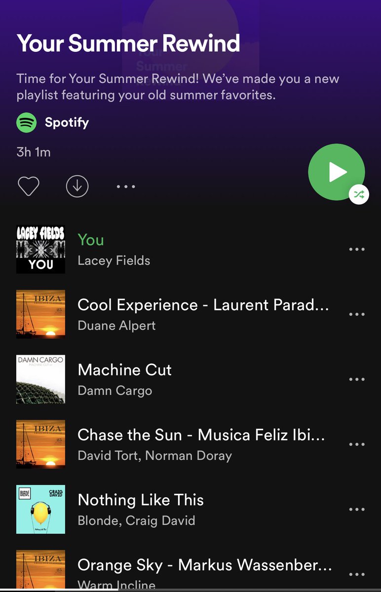 Jlowthrop's tweet photo. Look who’s appearing on my Summer Rewind list. The amazing @DamnCargo 🙌💪 🎧 

Thanks Spotify, I forgot about these babes, right up there with Mr Craig David! ☀️ https://t.co/fS45INNRKt