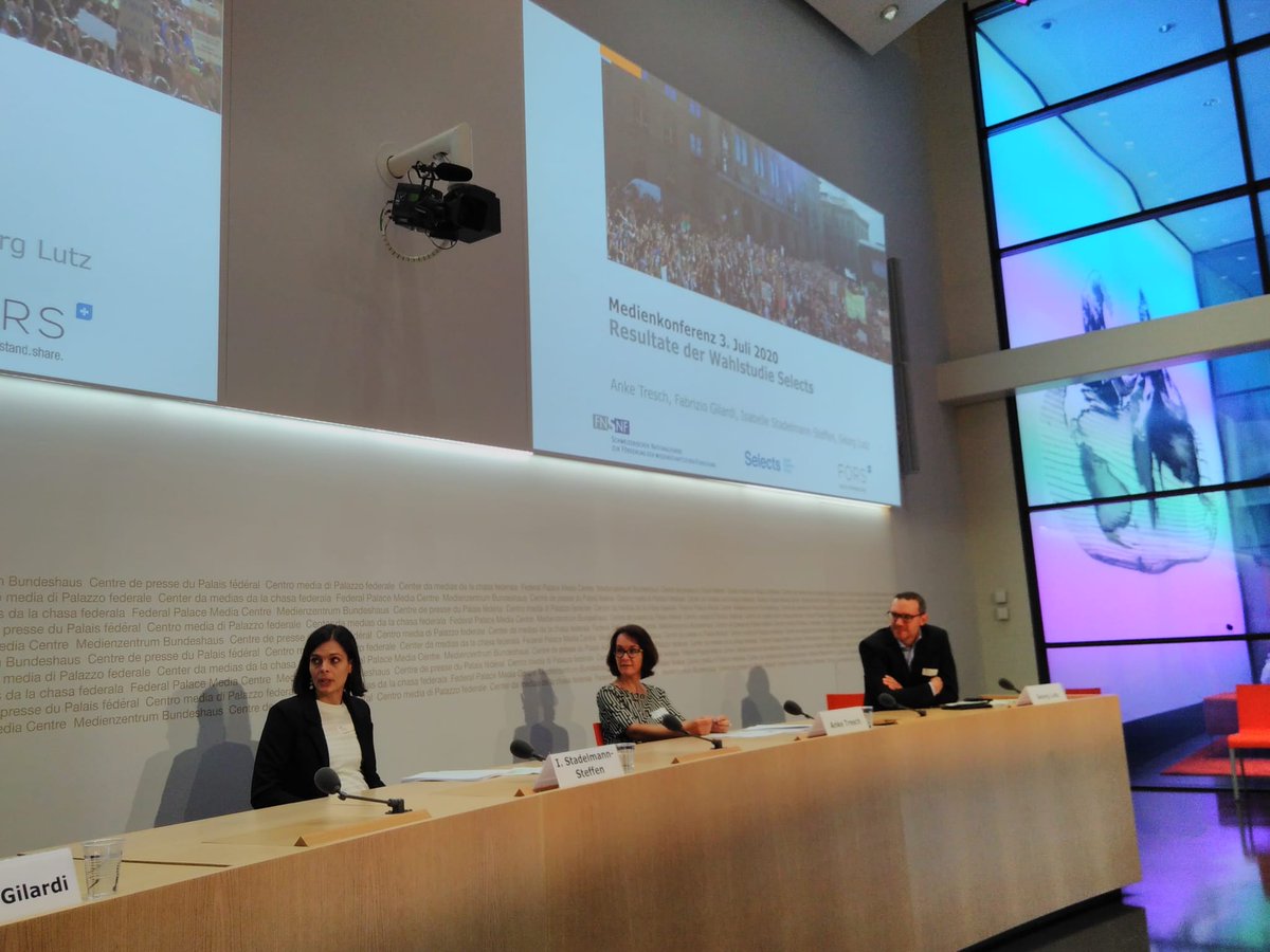 Résultats de notre étude électorale Selects: Les partis écologistes ont remporté les élections fédérales de 2019 notamment grâce au soutien des jeunes et à l’afflux d’anciens électeurs·rices du PS. forscenter.ch/selects_report…