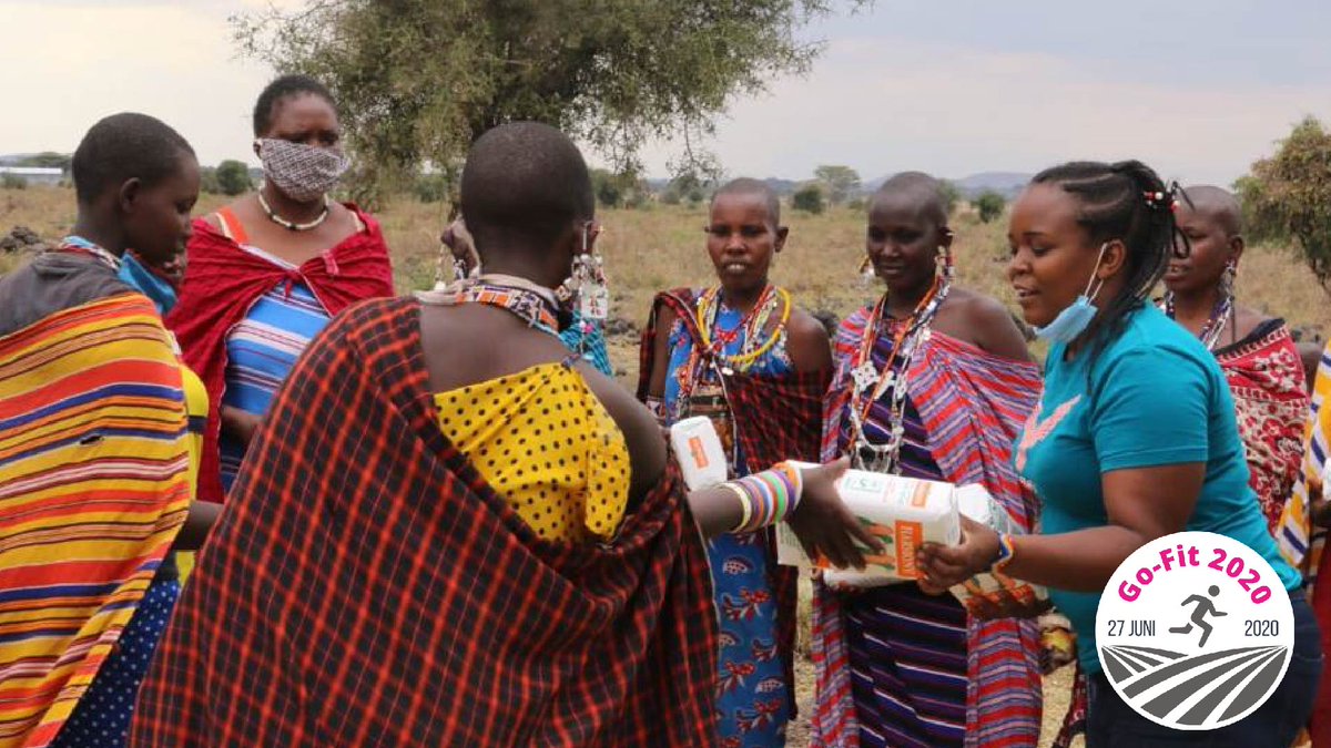 Trots en dankbaar! 🙏🏻 11.540 euro voor de Maasai gemeenschap met Go-Fit 2020. Hiermee kan Zorg van de Zaak Foundation ervoor zorgen dat 640 families de komende weken voldoende voedsel hebben. Dankjulliewel! 🙏🏻 Bärbel Weiligmann, voorzitter van Zorg van de Zaak Foundation.❤☺️️