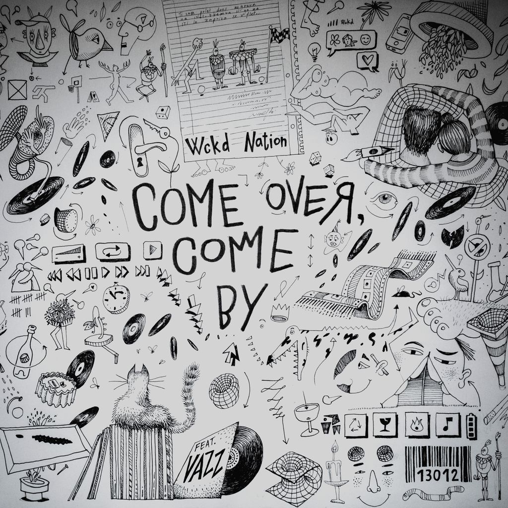 Here we go friends, COME OVER, COME BY feat. @Vazz28434399 is now available on all streaming services 😎 🎤Thanks <a href="/Radio_Si/">Radio Si</a> for letting us record the track in your studio! 🔥 buff.ly/2YVzkGw 🔥