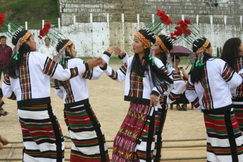 these are from Mizoram from their chapchar kut festival