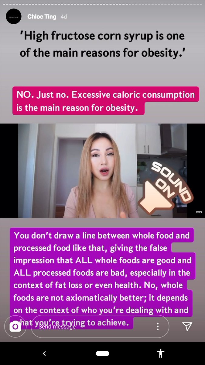 Translate dari runtutan IG Stories (@)DinoKang tentang Chloe Ting.-Buat kawan2 yang jadiin Chloe Ting sbg role model diet & workout boleh baca ini. Sejak awal booming Chloe Ting, aku pribadi ngerasa workout ini ga cocok di aku, akhirnya ada yg buka suara.-A Thread