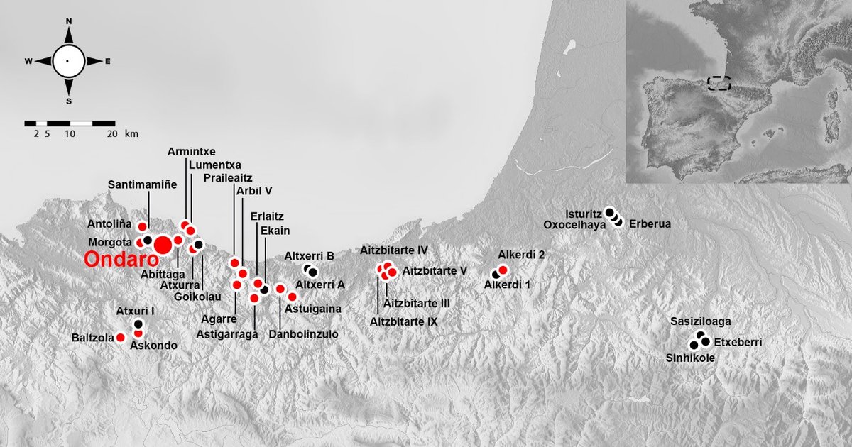 PreGraphity's tweet photo. The very modest discovery is part of a series of rock art discoveries produced between 2010 and 2019 in the Basque Country, produced mainly by the team of @GarateDiego, caving teams (#ADES, #FUE, #Satorrak ...) and archeological groups (@Antxieta_Taldea). https://t.co/vsGi3WkJMp
