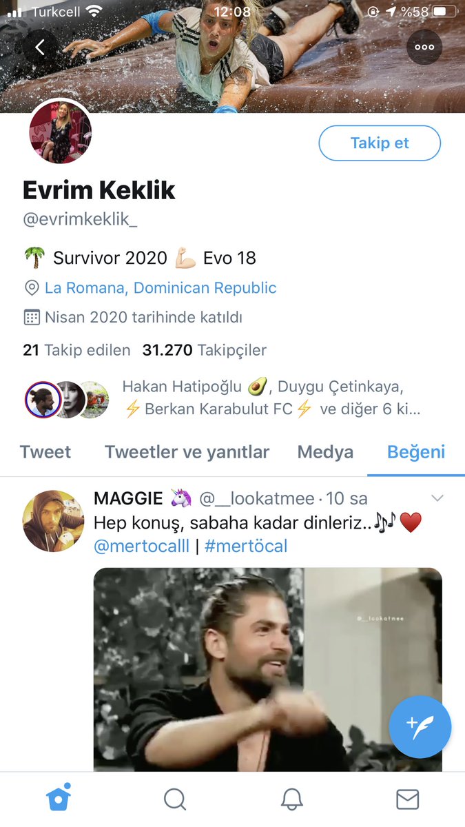 Evrim yavaş yürü tatlım istersen 😂 #survivor2020