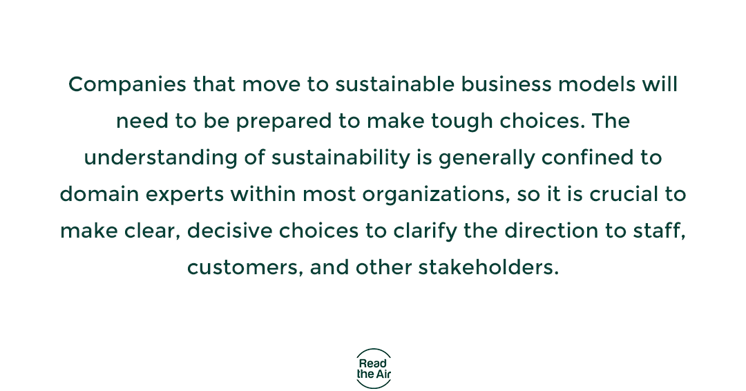> SERIES - Achieving sustainability : How to get there ? <
 
2 - Make clear strategic choices

This series is based on the book "Leading Sustainably—The path to sustainable business and how the SDGs changed everything". The book will be out in July 2020, from Routledge.

#SDGs