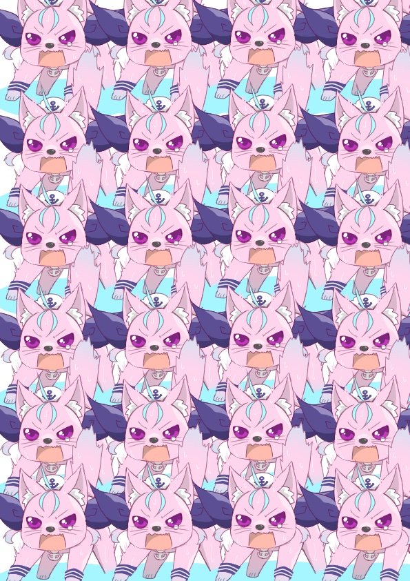湊あくあ 「知らない人に威嚇するみにゃとあくあを描きました!
良ければお納めくだされ( ・`」|いなずま⚓🔆のイラスト
