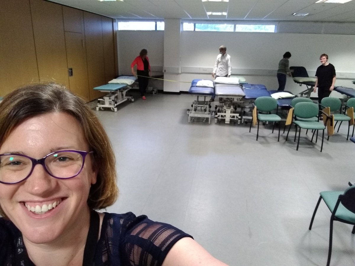 HelenCPhysio's tweet photo. Back on campus, busy planning return to practical sessions @UoS_Physio @JWilliamsRun @LindaHollingwo1 @k_waring1 https://t.co/HETM6paOv5