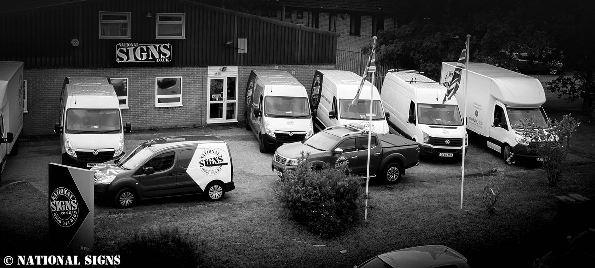 It's a rare day today as we had all our vans on site together so it seemed only natural to line them all up for a quick photo opportunity before they disappeared again!
#wearenational