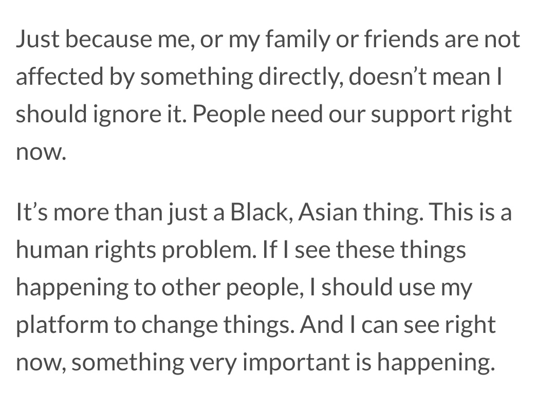 banabirwonsoju's tweet photo. #JayPark thoughts on #BlackLivesMatter I can't believe there are still people out there hating him... https://t.co/46GjSygVVa