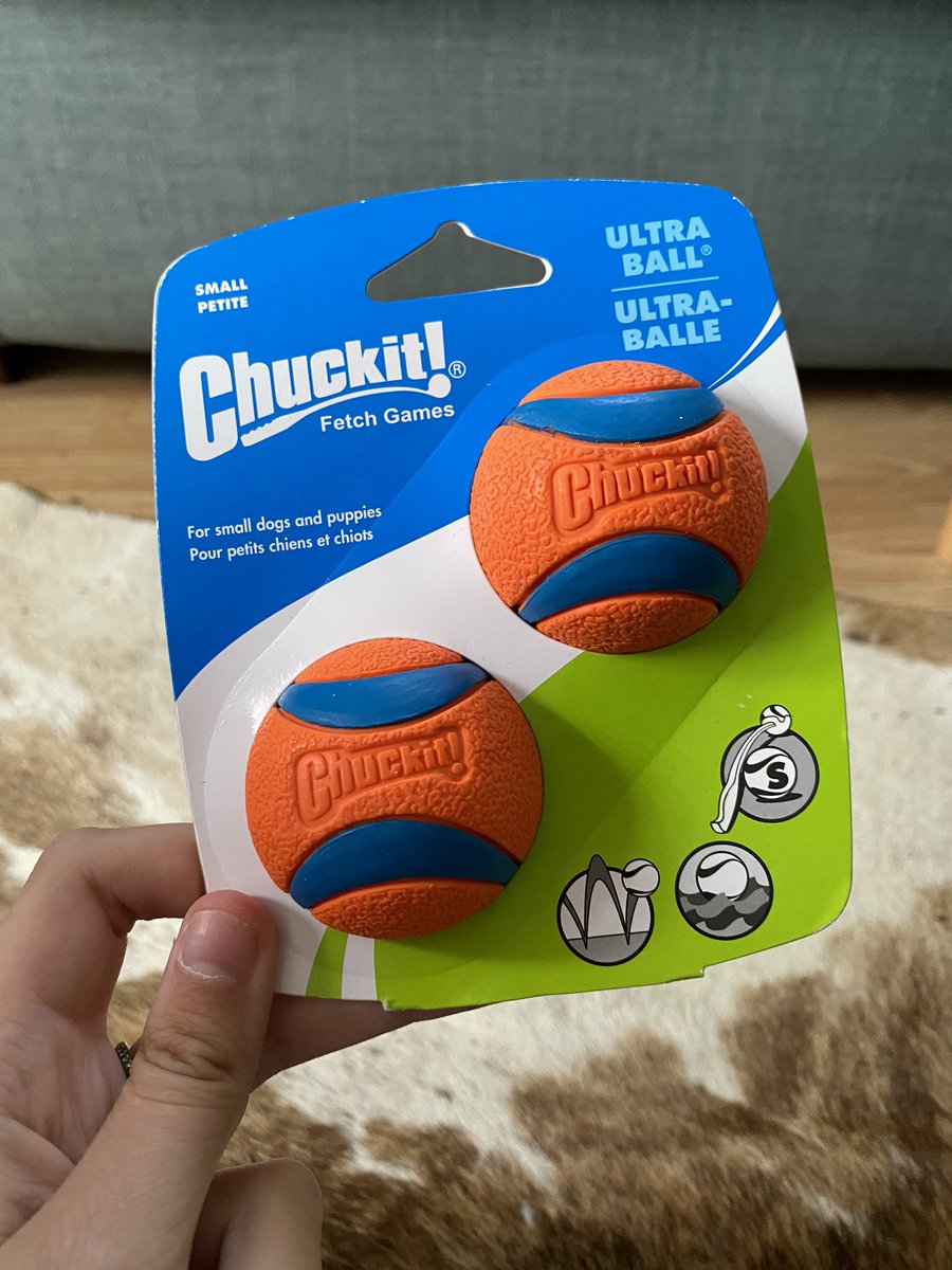 Thank you <a href="/ChuckitUK/">Chuckit</a> these will be perfect for playing with in our new garden! 🐾