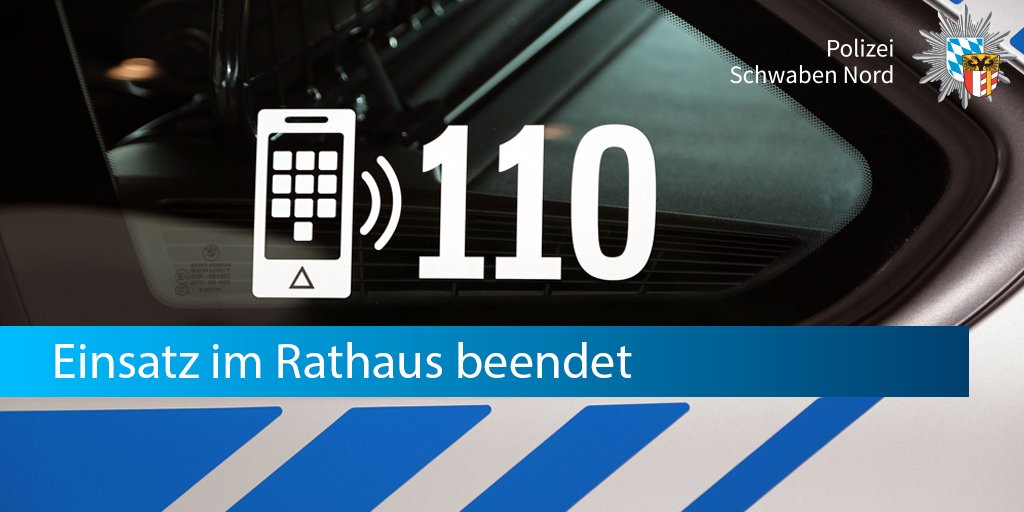 polizeiSWN's tweet image. Die @stadtaugsburg erhielt über Nacht per Email eine #Bombendrohung, die sich gegen das #Rathaus richtete. Die #Polizei suchte den betreffenden Bereich am Vormittag ab. Dabei wurden keine verdächtigen Gegenstände gefunden. Die Ermittlungen zum Verfasser laufen. #kripo