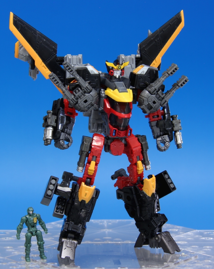 ダイアクロン ヴァースライザー1号のVムーバー01にスカイジャケットを