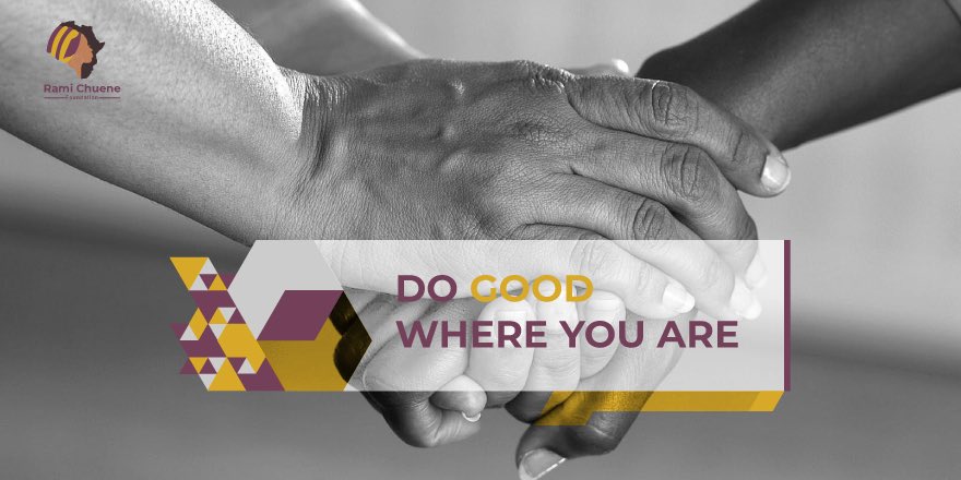 UPDATES: Congratulations to actress <a href="/ramichuene/">Rami Chuene</a> for launching her foundation 

The foundation is rooted in doing good work by giving to those whom are in one’s close proximity. May you enjoy this day &amp; all the best with this initiative. #DoGoodWhereYouAre