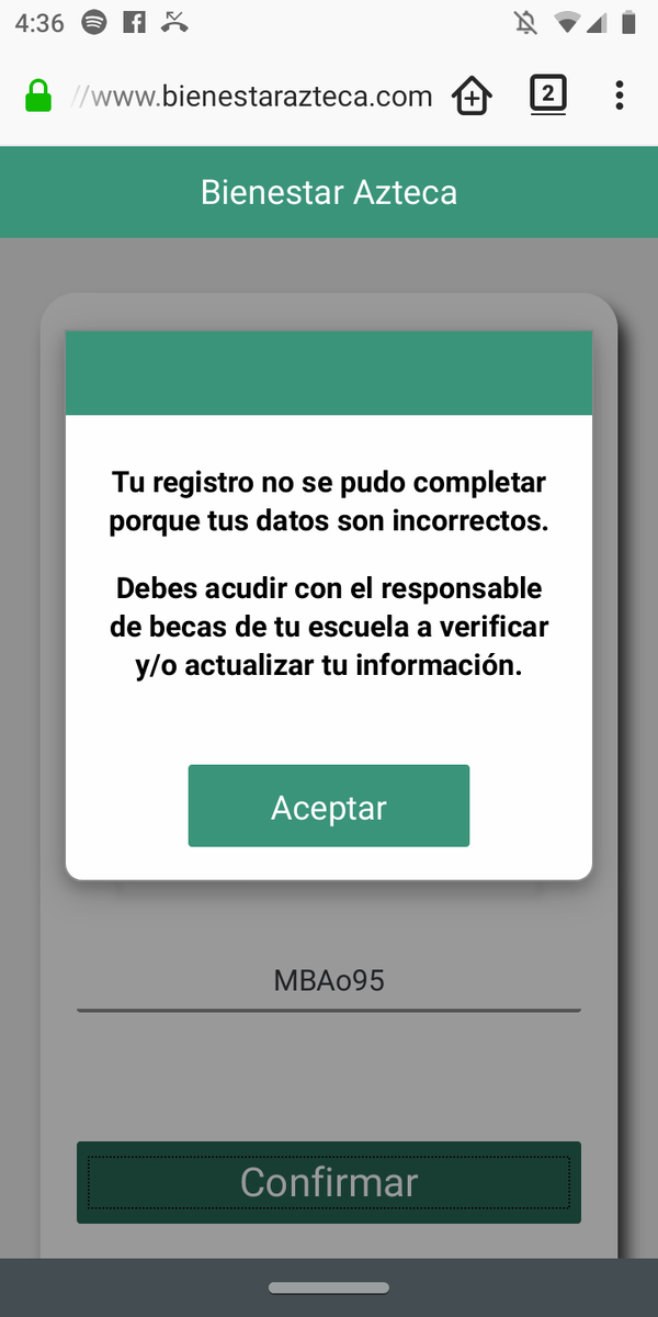 CadenaZared's tweet photo. @itslilydef Me ayudas con esto, ya me mandaron mis datos la escuela y aún así no me deja por favor responde https://t.co/Yd0sDL21fn