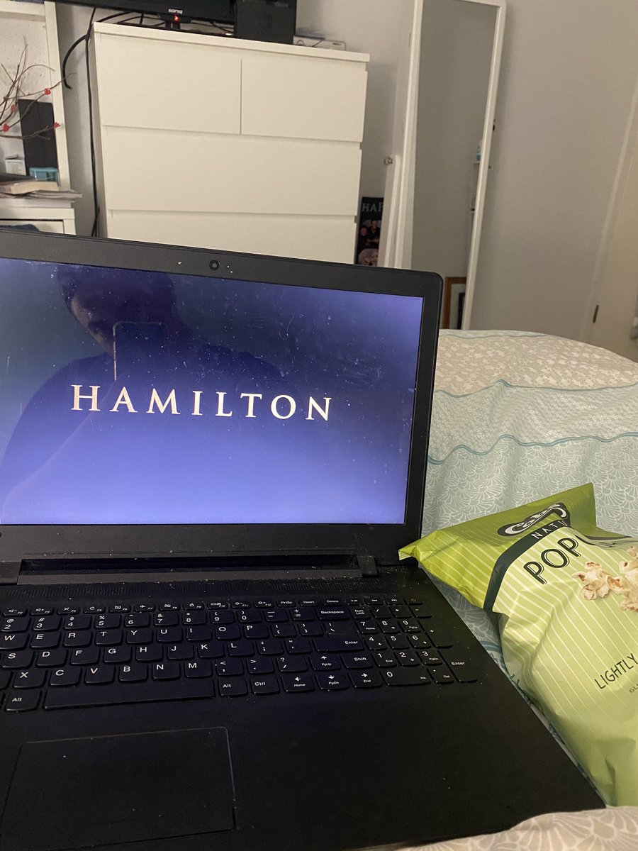 Here we go, time to actually enjoy it.  #HamiltonFilm    #Hamilton  