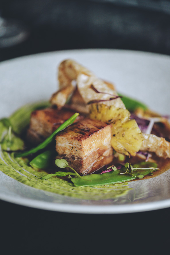 MarykeRoberts's tweet photo. Executive Chef Kerry Kilpin @SteenbergWines introduced us to the @abalobi_app for sustainable fish and also to her mouthwatering food. Now #Trynrestaurant on the estate is open for breakfast and lunch again and you can enjoy both. https://t.co/ojnOVvvX2x