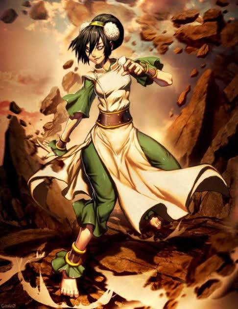 2:Toph (Avatar) vs Gaara(Naruto)