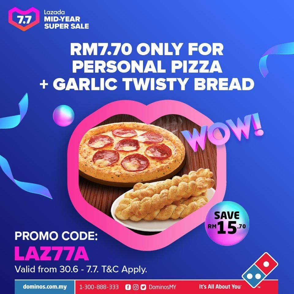 Domino Pizza Malaysia Promotion 2020 : Domino S Pizza Buy 1 Free 2 Deal Food Beverages Fast Food ...