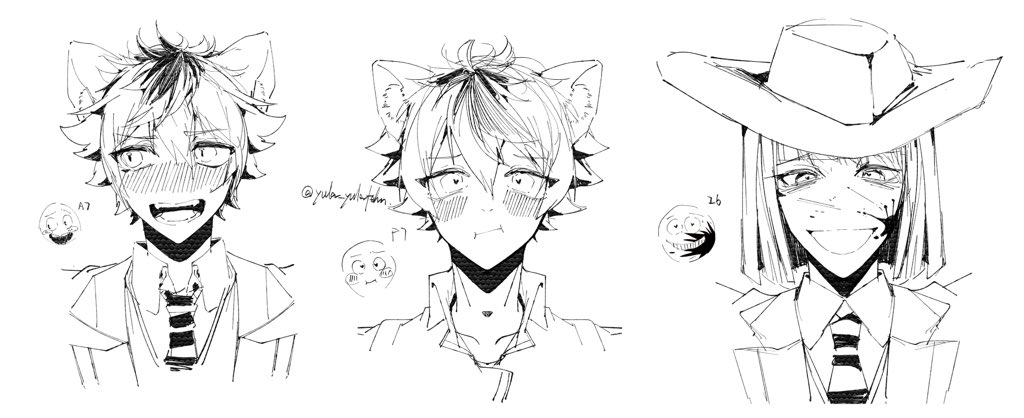 表情練習のやつ!描いた!

絵柄が二転三転してるのはどうしてですかねぇ🤪🤪 