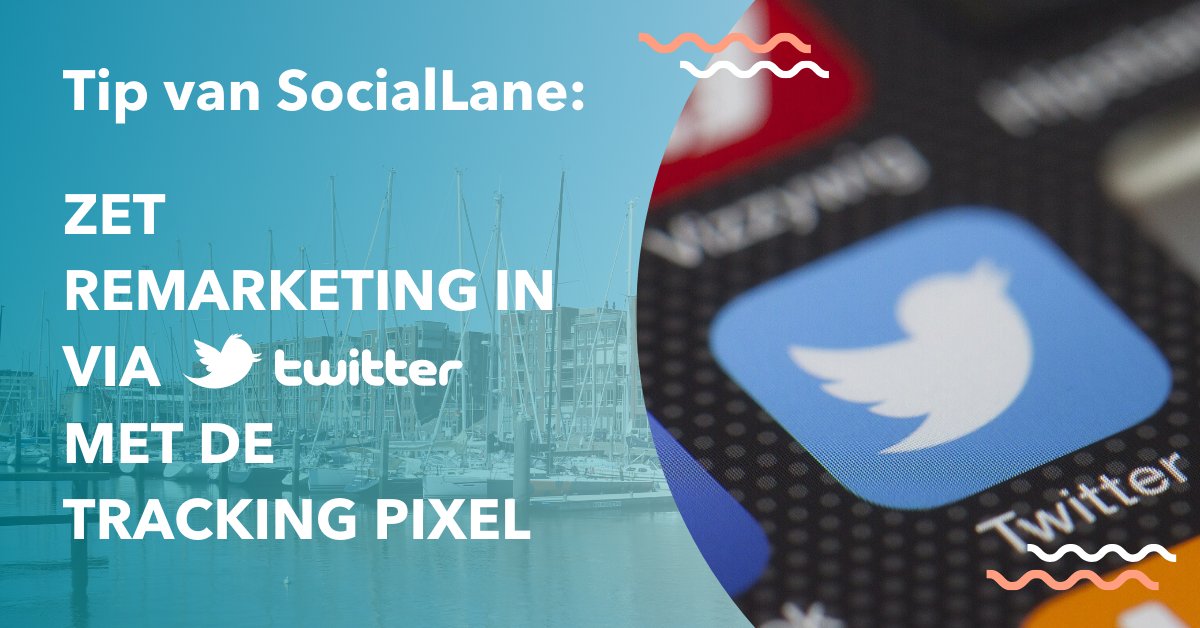 👩‍💻 #Tip van #SocialLane 👨‍💻
Elke vrijdag delen we een #onlinemarketingtip die je direct na het weekend in de praktijk kunt brengen! 
Deze week: Zet #remarketing ook eens in via #twitter met behulp van de #twittertrackingpixel
#content #socialmedia #trackingpixel #twitterads