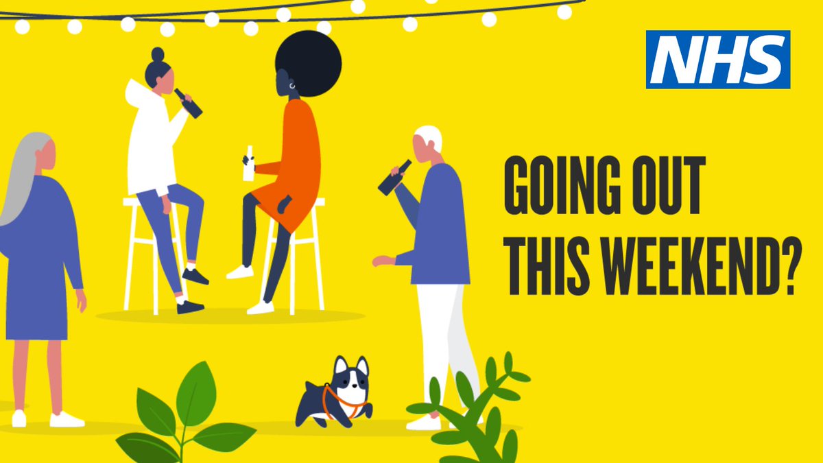 NHSuk's tweet image. 1⃣ The pubs are opening. We are here to remind you to be careful if you are planning to go out, and please help protect the NHS 😎

A thread...

(1/9)